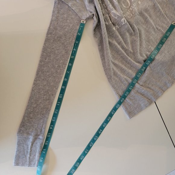 Aeropostale Gray Long Sleeve Tee Girl's Size Large - Picture 5 of 5